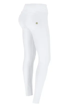 Freddy Faux Leather High-Rise WR.UP® Trousers - White