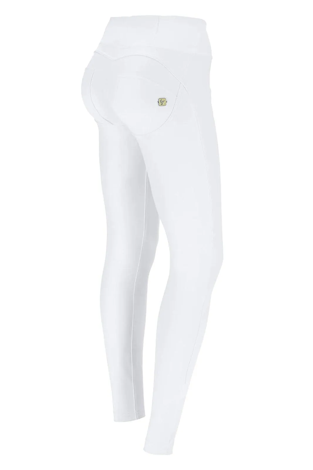 Freddy Faux Leather High-Rise WR.UP® Trousers - White