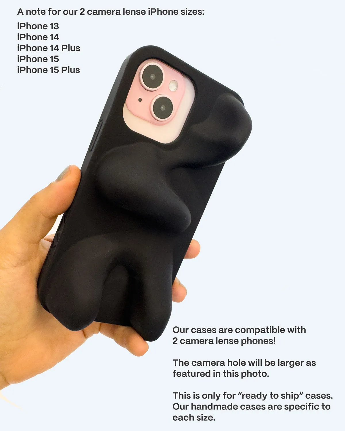 Geta Phone Case in Onyx