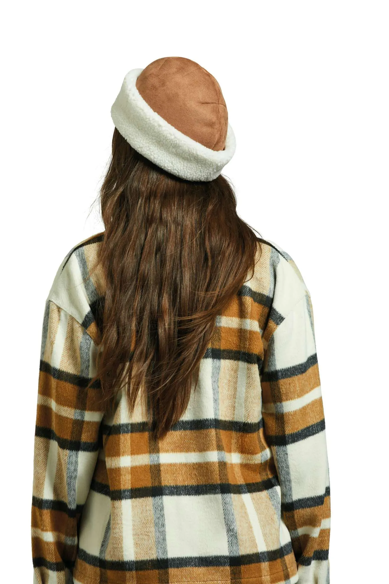 Ginsburg Hat - Toffee/Off White