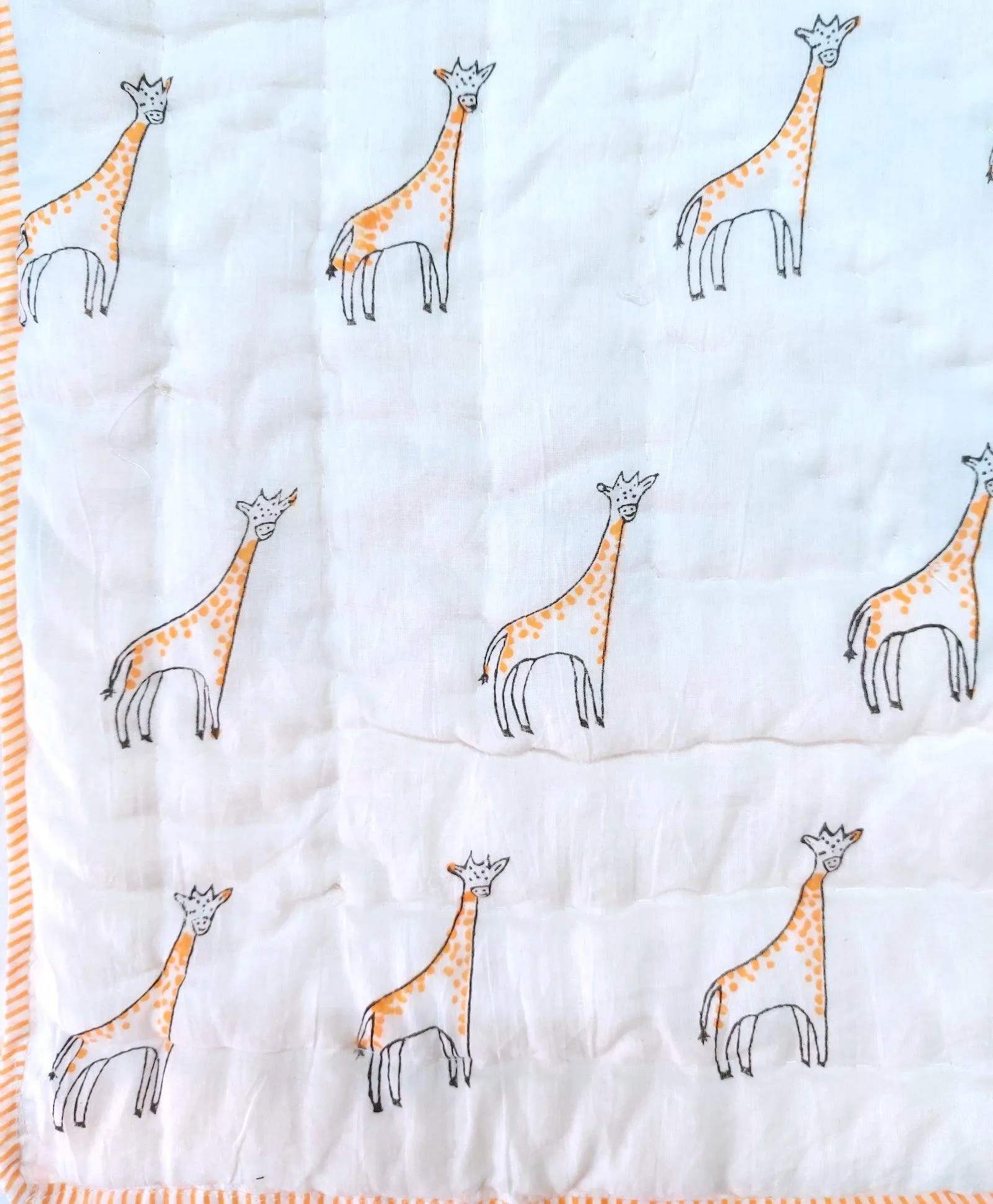 Giraffe - Reversible Quilt