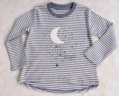 Girls' Moon T-shirt