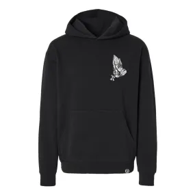 Give Thanks Blessings Premium Fashion Heavy Hoodie [BLACK] LIMITED EDITION