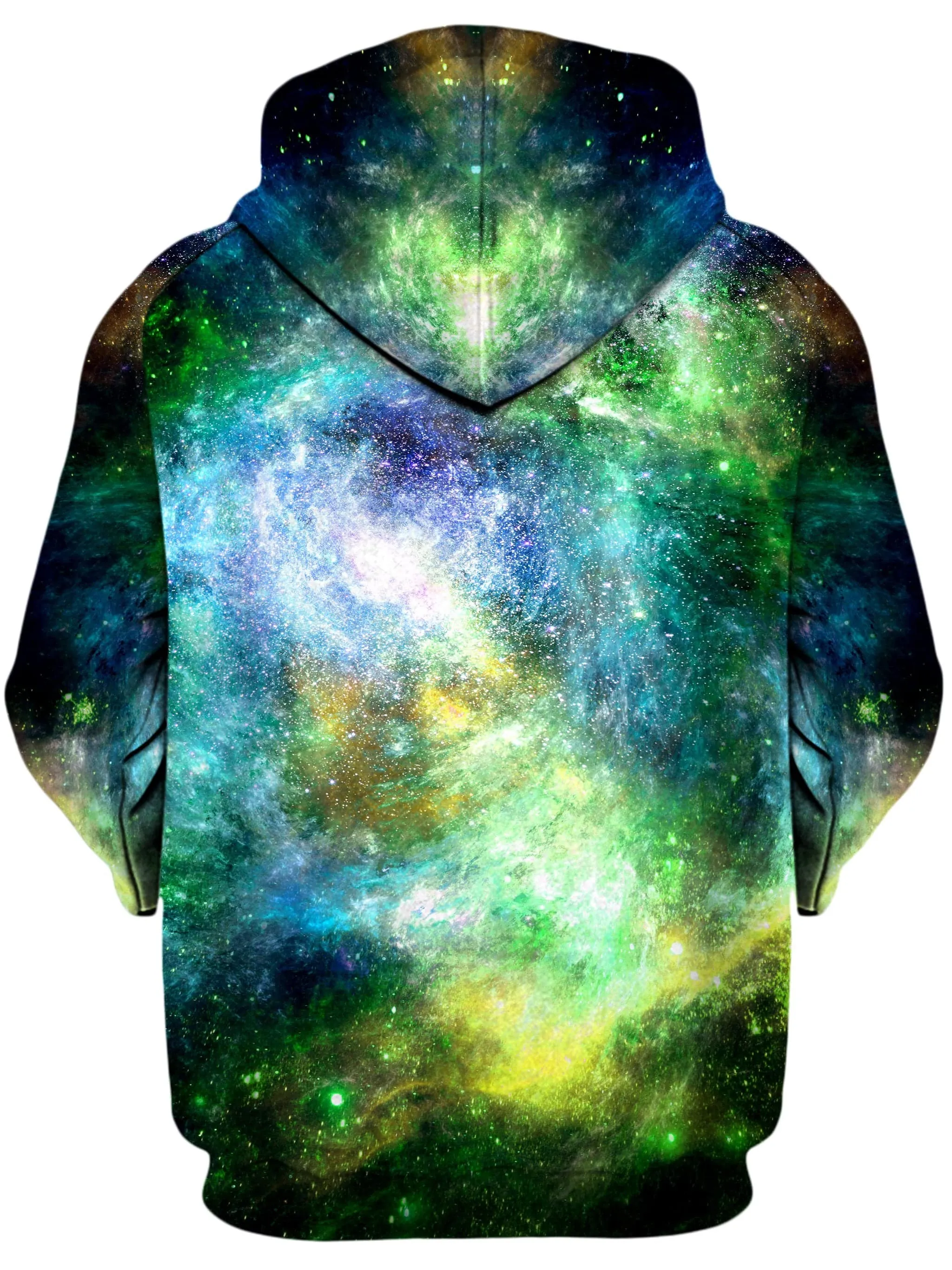 Green Psychedelic Nebula Unisex Hoodie JTT