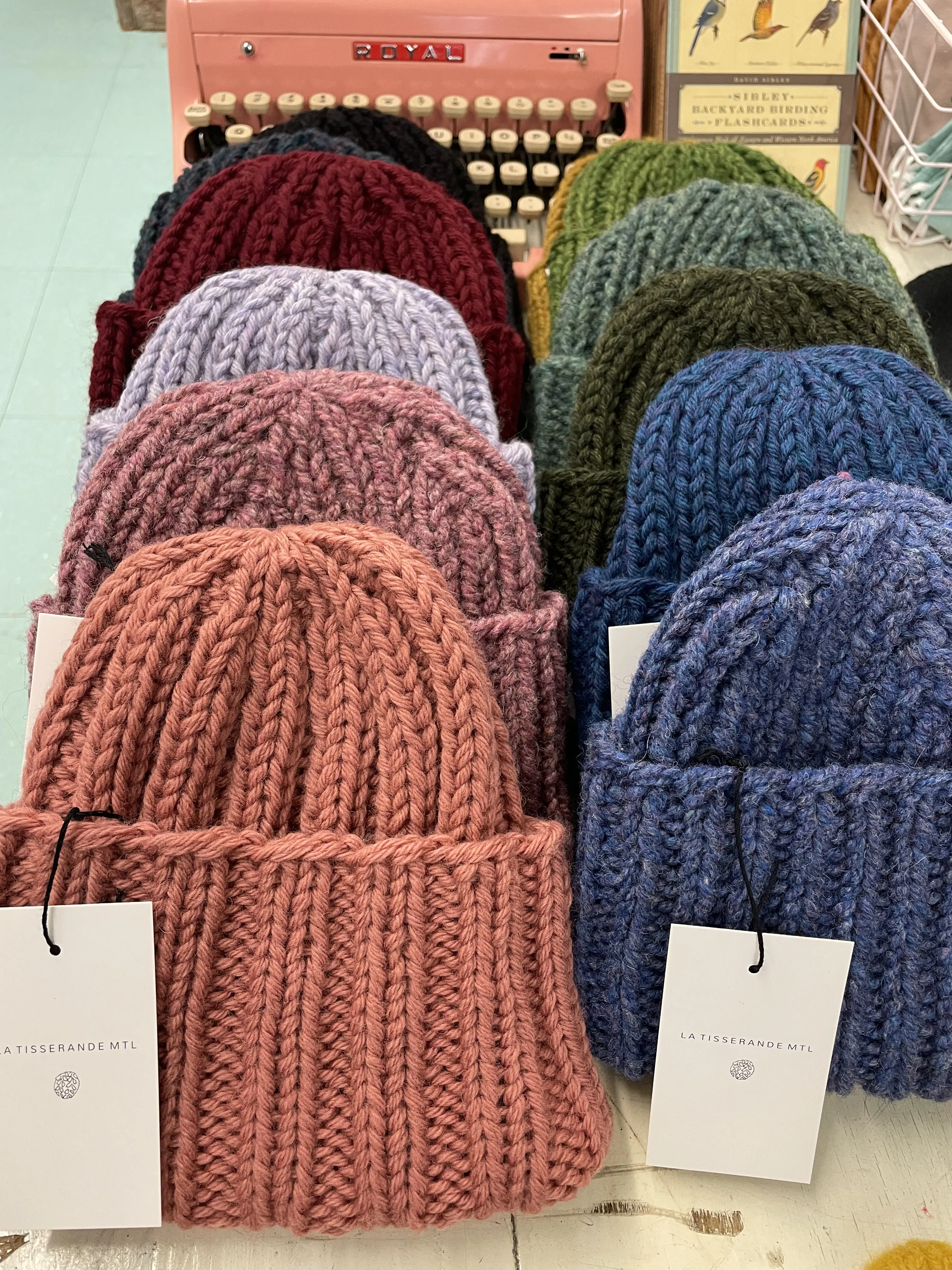 Handknit Fishermen Toques by La Tisserande