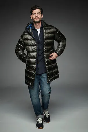 Henry Arroway Marlon Men Puffer Jacket KAKI