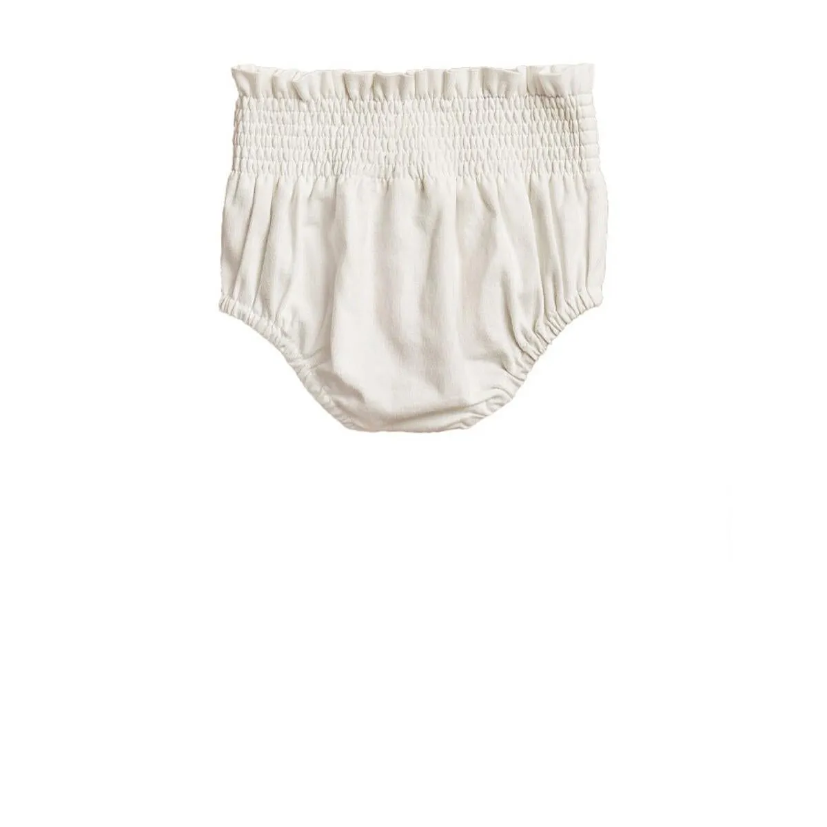 High Waist Bloomer - White