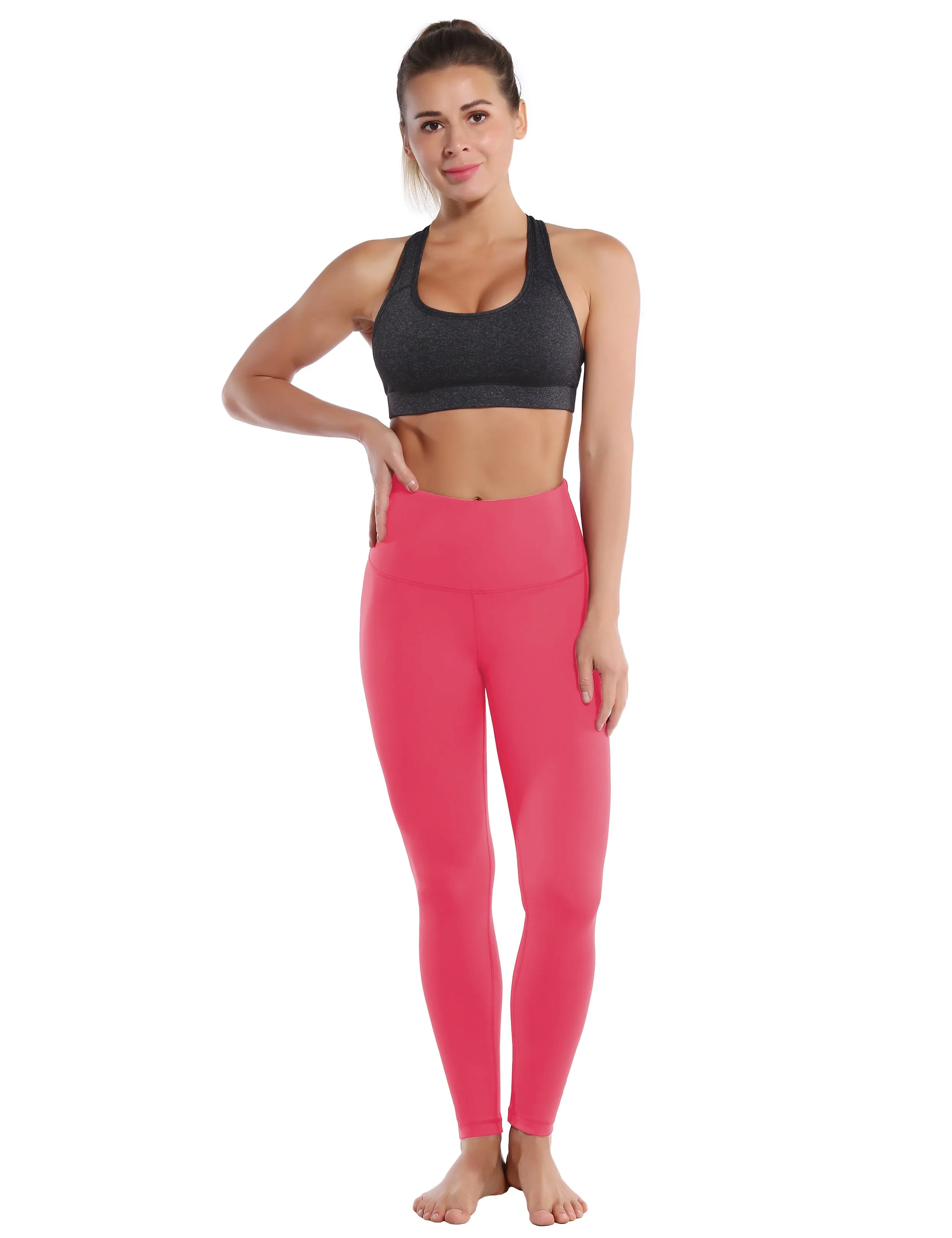 High Waist Jogging Pants rosecoral_Jogging