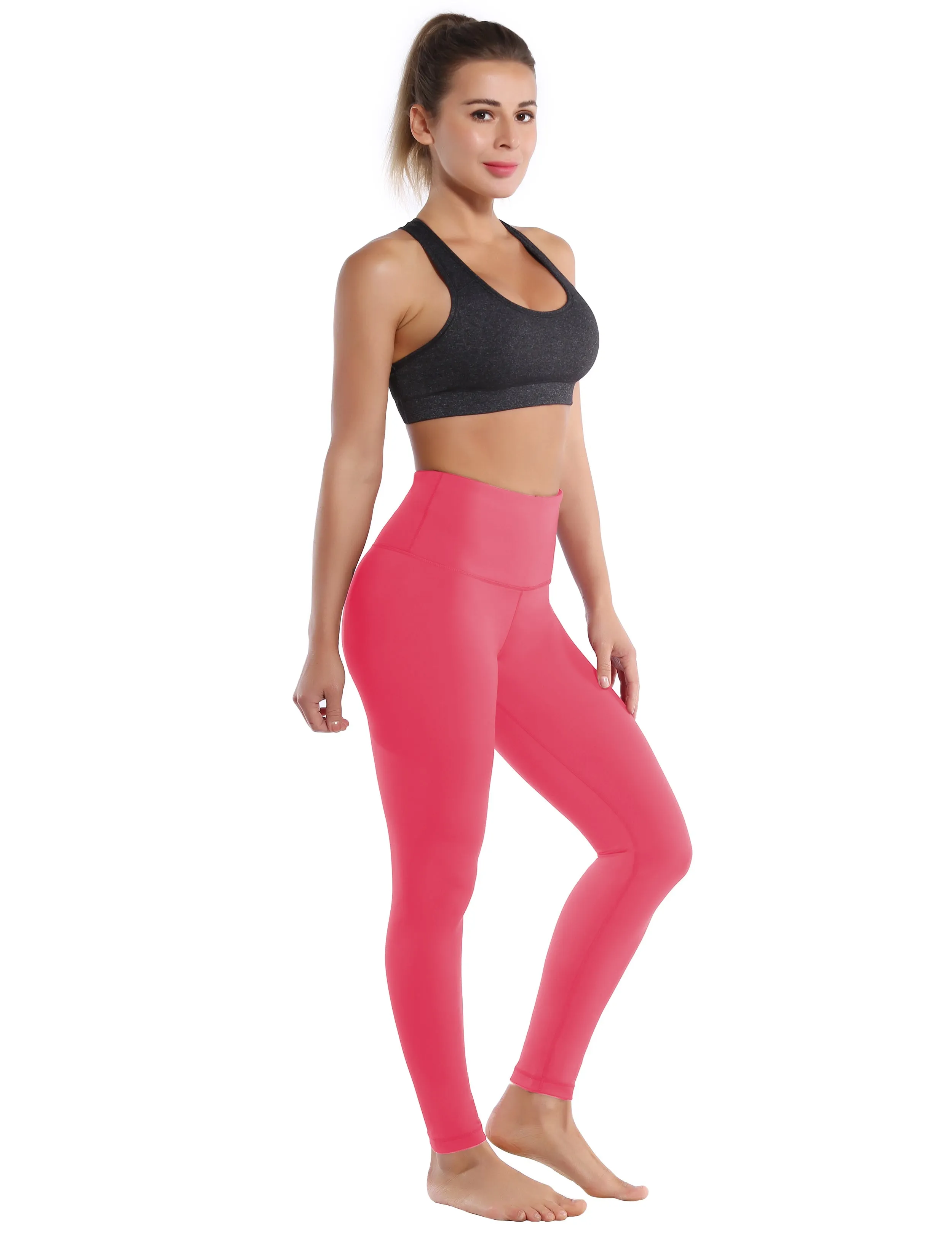 High Waist Jogging Pants rosecoral_Jogging