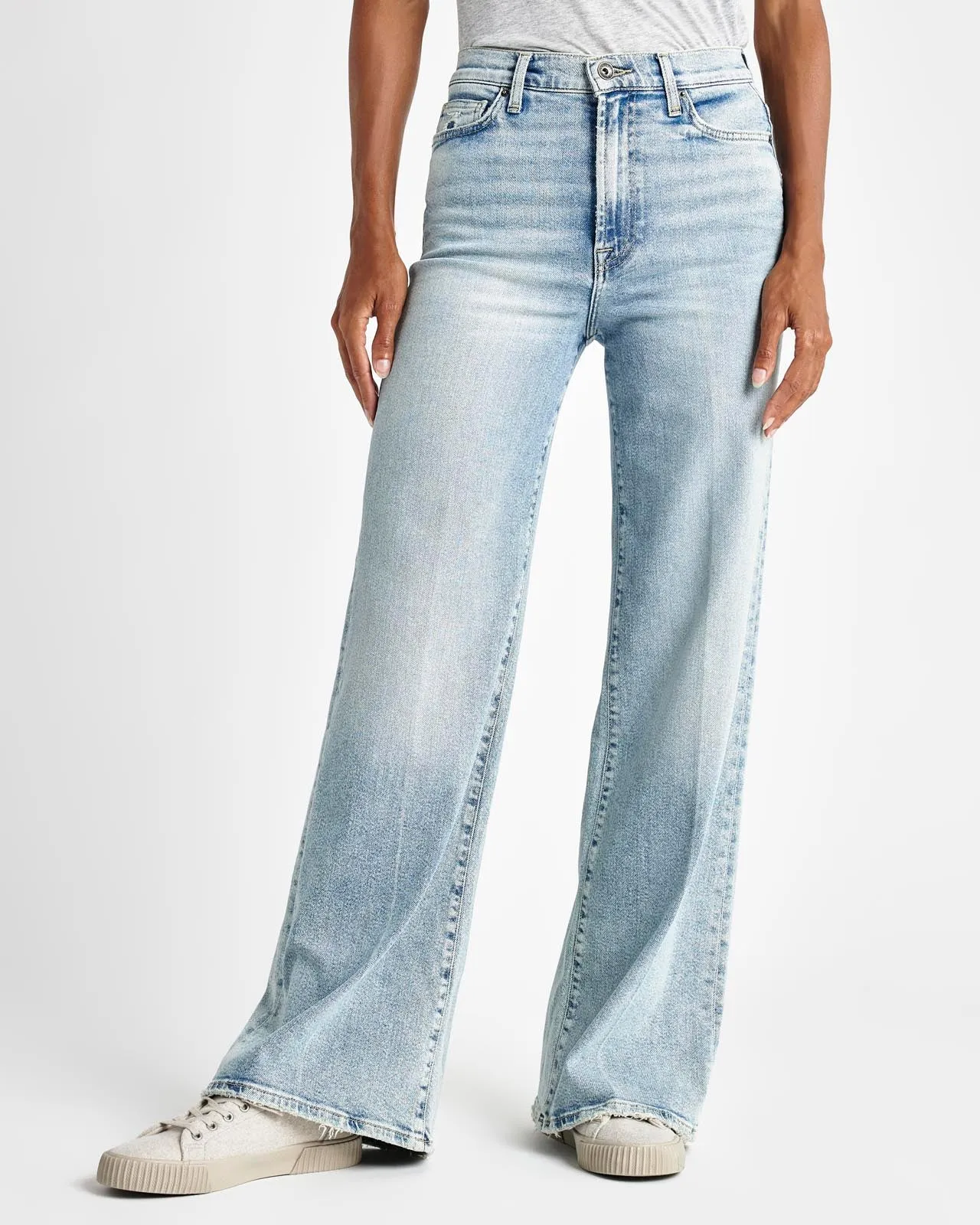 High Waist Wide Leg Jean