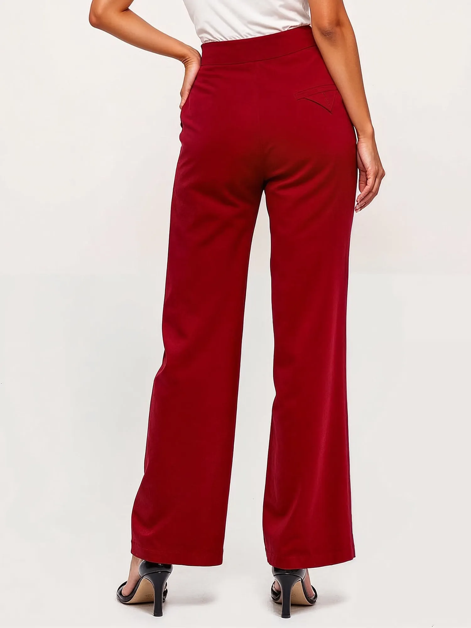 High Waist Wide Leg Long Pant