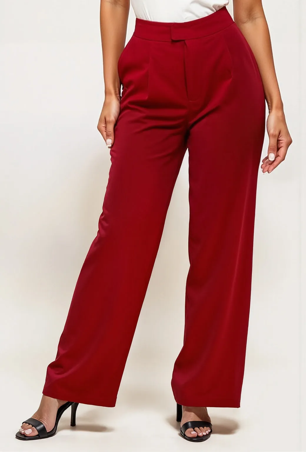 High Waist Wide Leg Long Pant