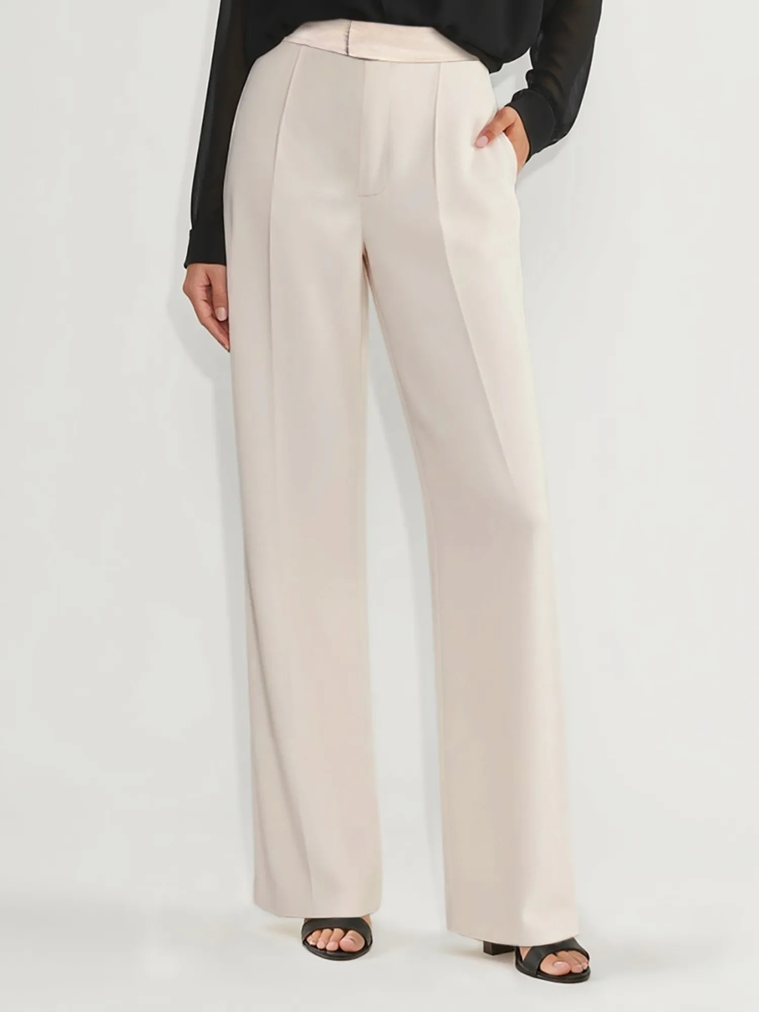 High Waist Wide Leg Long Pant