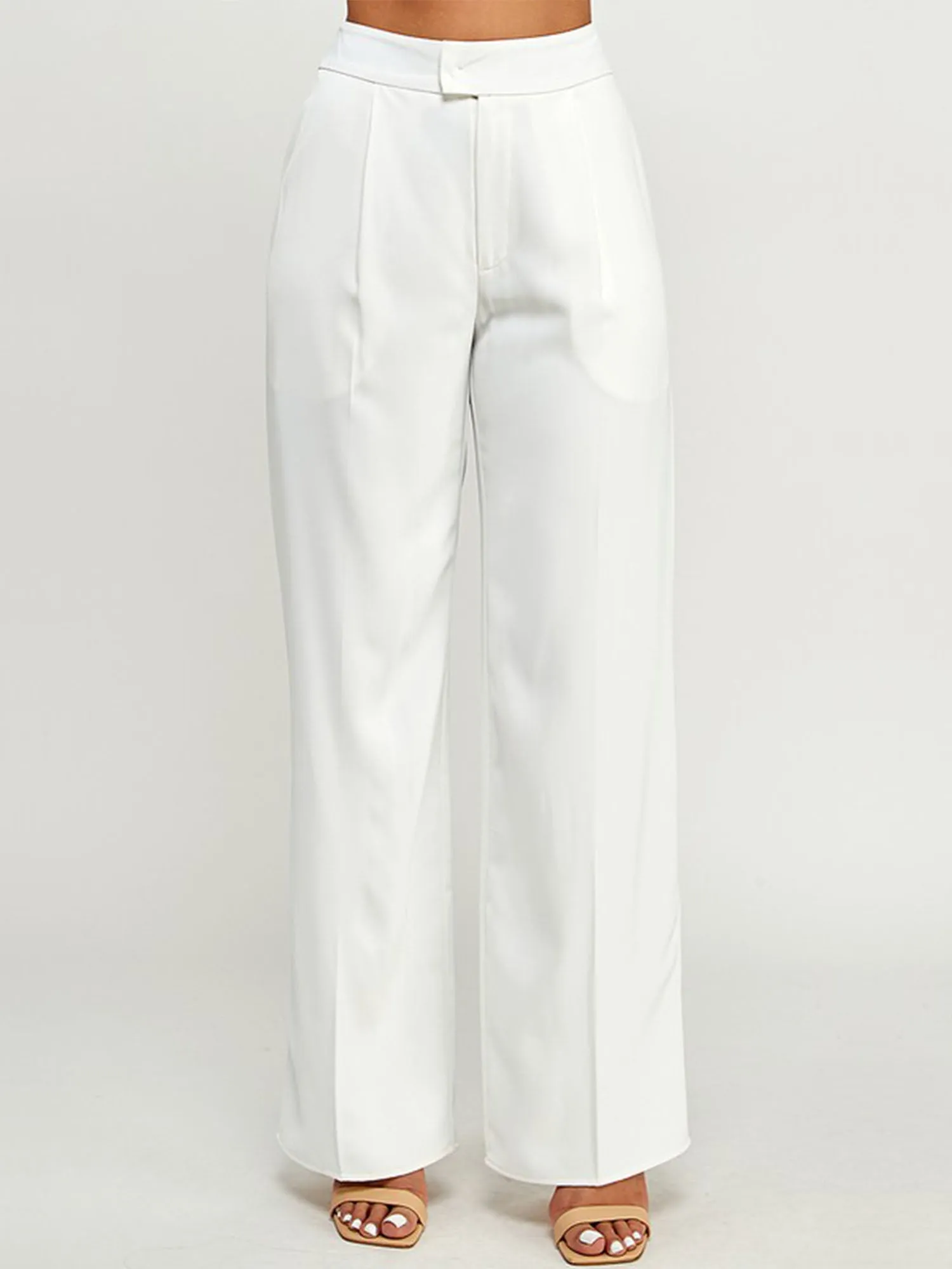 High Waist Wide Leg Long Pant