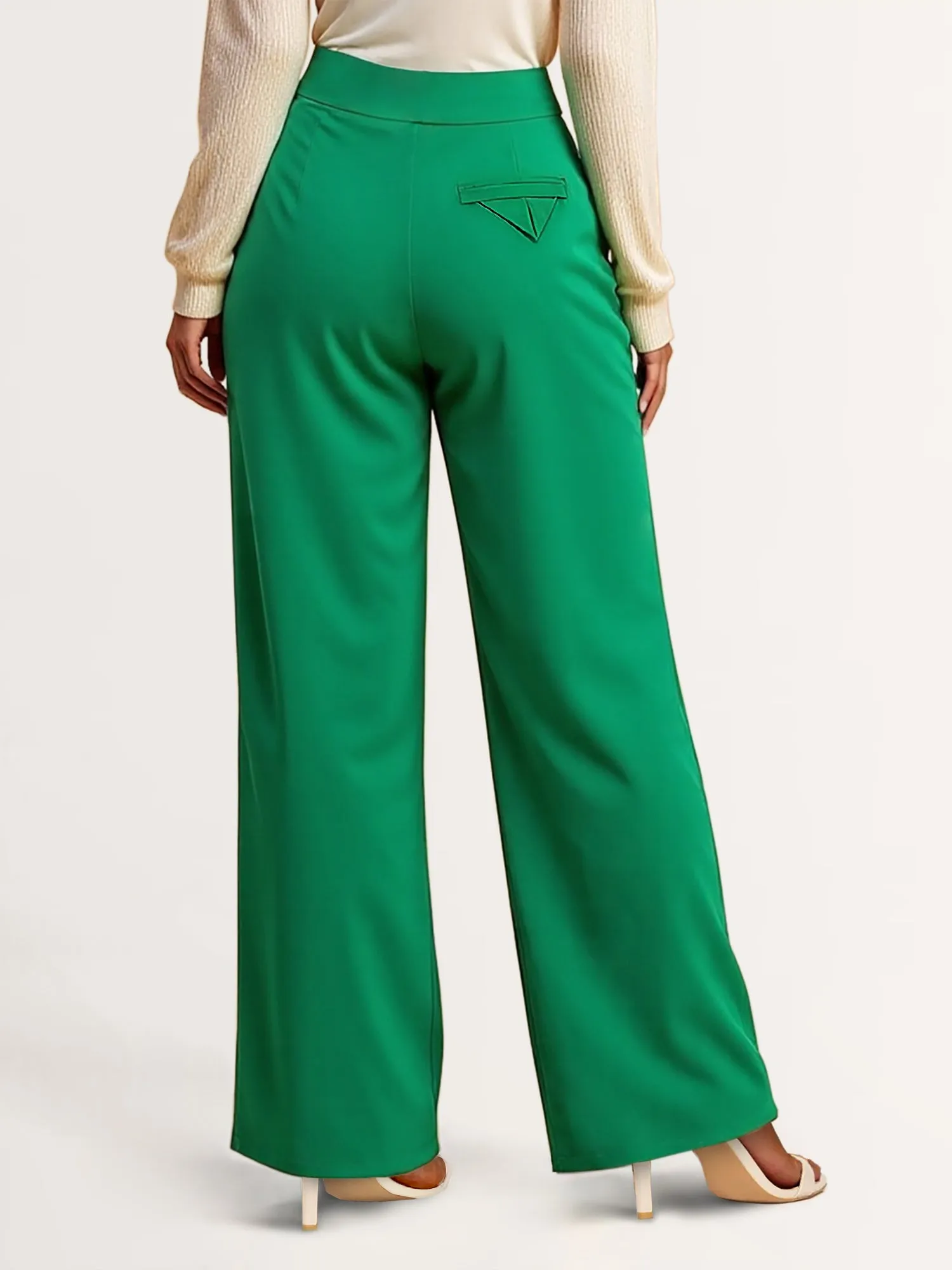 High Waist Wide Leg Long Pant