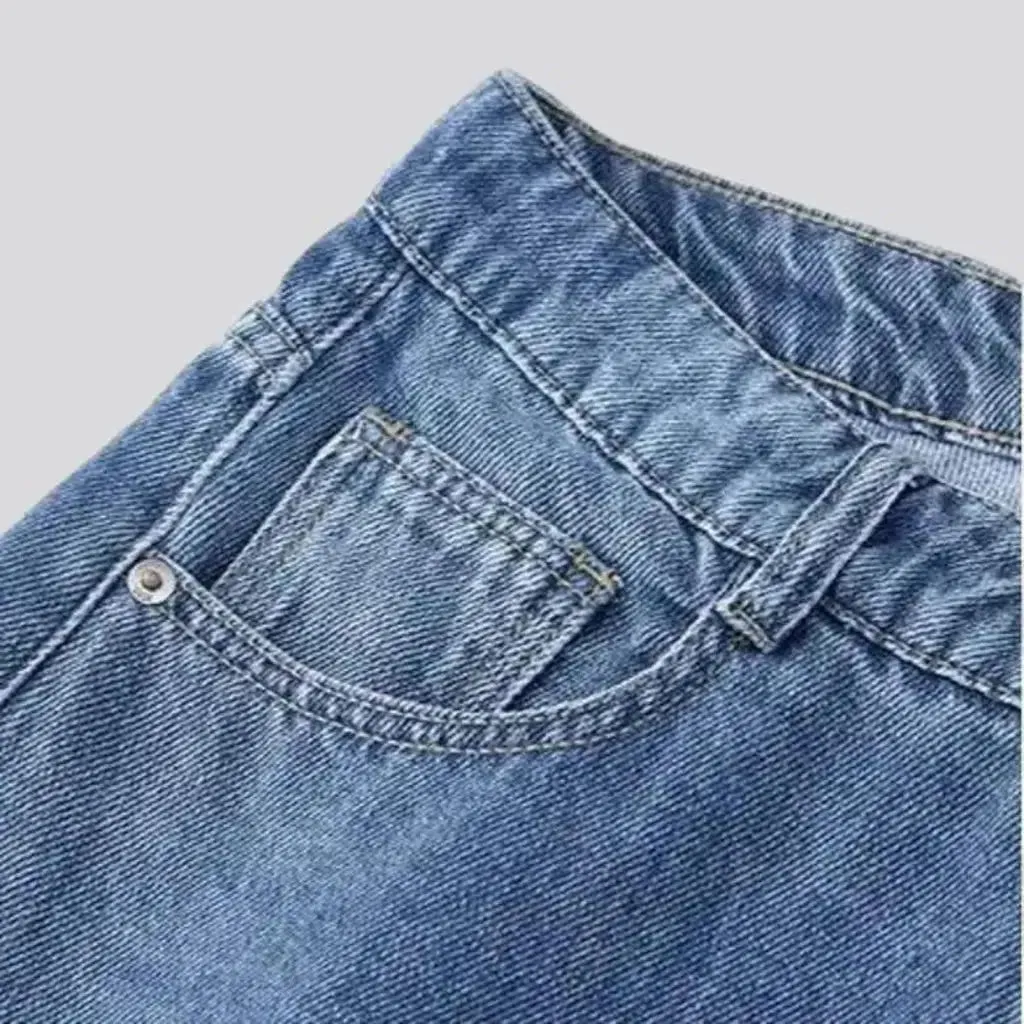 Hip-hop men's vintage jeans