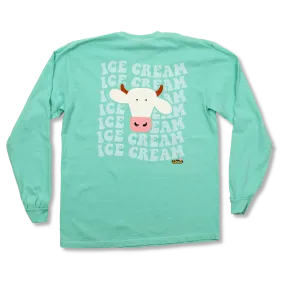 Ice Cream Adult Long Sleeve T