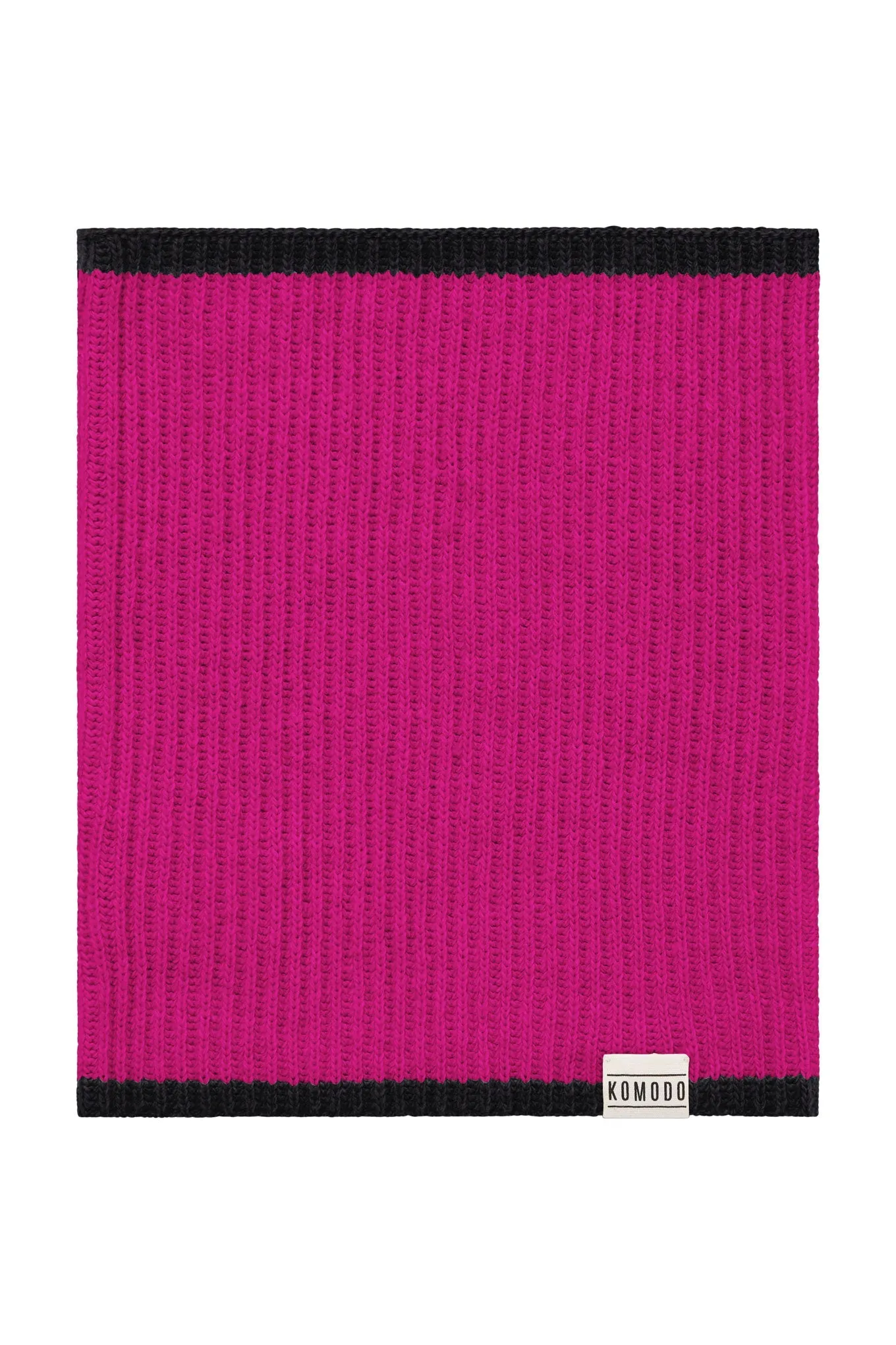 Imogen Merino Blend Neck Warmer Fuchsia Pink