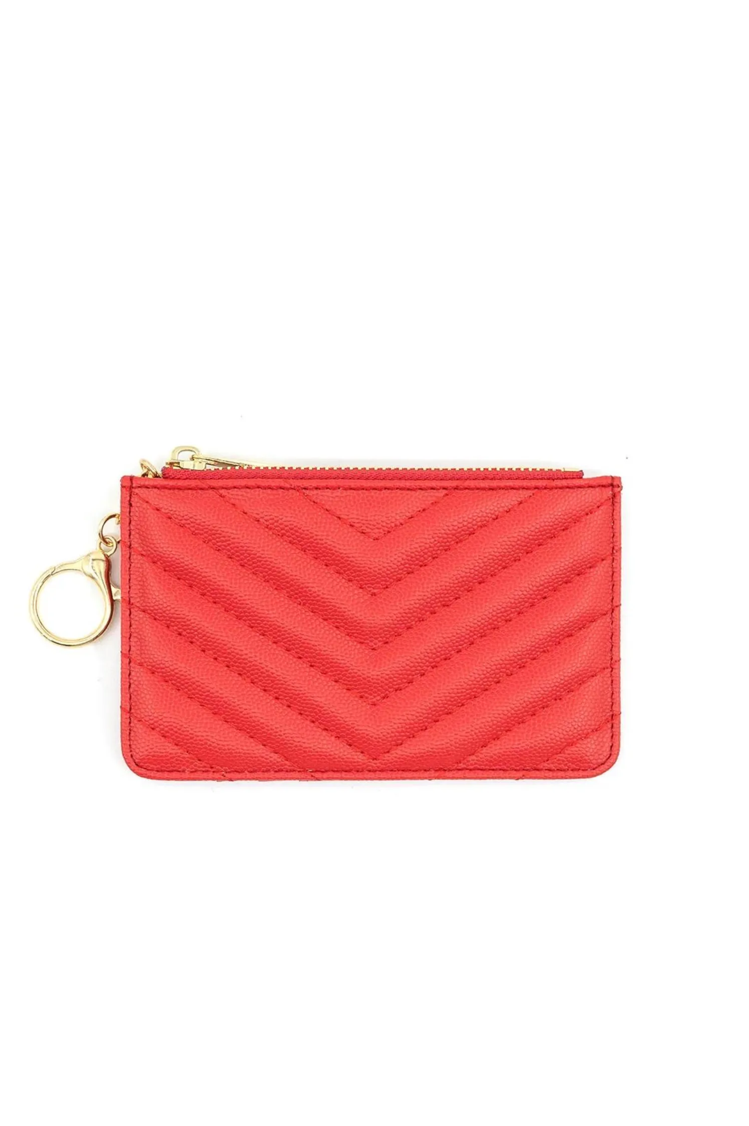 Isabella Quilted Key Chain Wallet