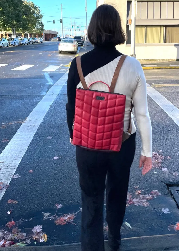 Ithaca Quilted Backpack