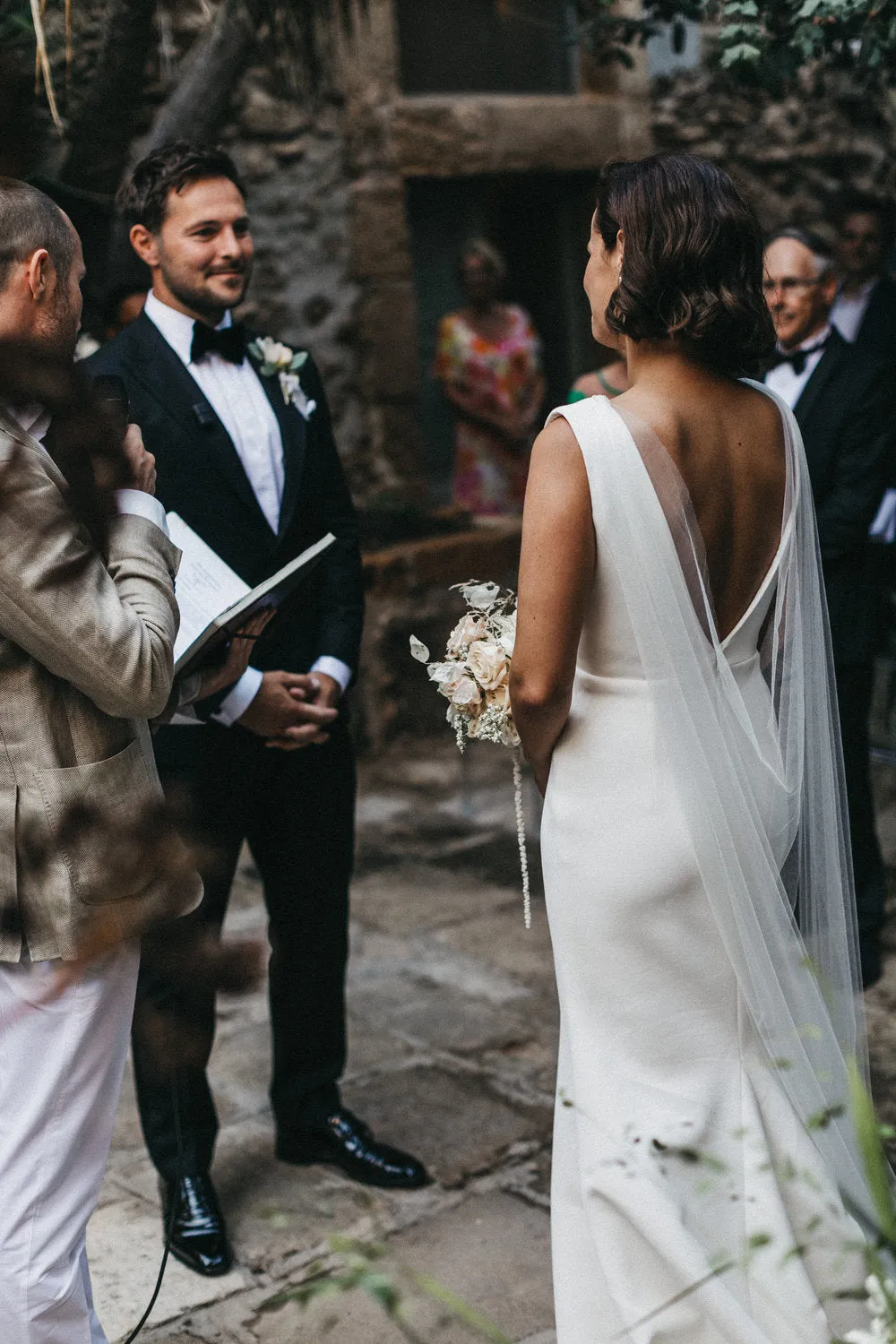 JANNA | Draped Bridal Cape