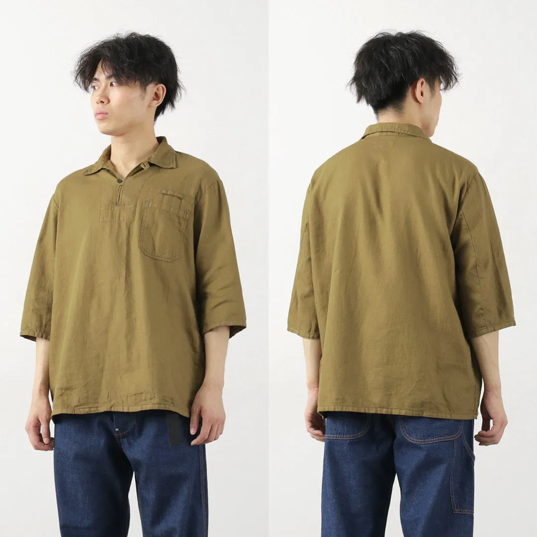 JAPAN BLUE JEANS / CODE:SILVER Military Pullover Shirt