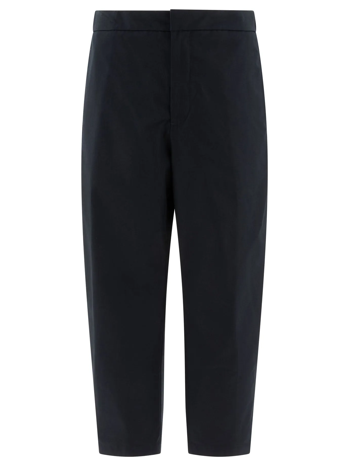 JIL SANDER High Rise Regular Fit Men's Trousers with Elasticated Waist