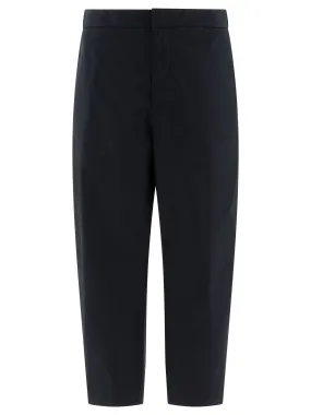 JIL SANDER High Rise Regular Fit Men's Trousers with Elasticated Waist