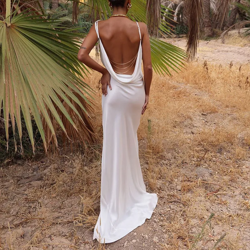 Julia Fashion - Backless Elegant Dresses