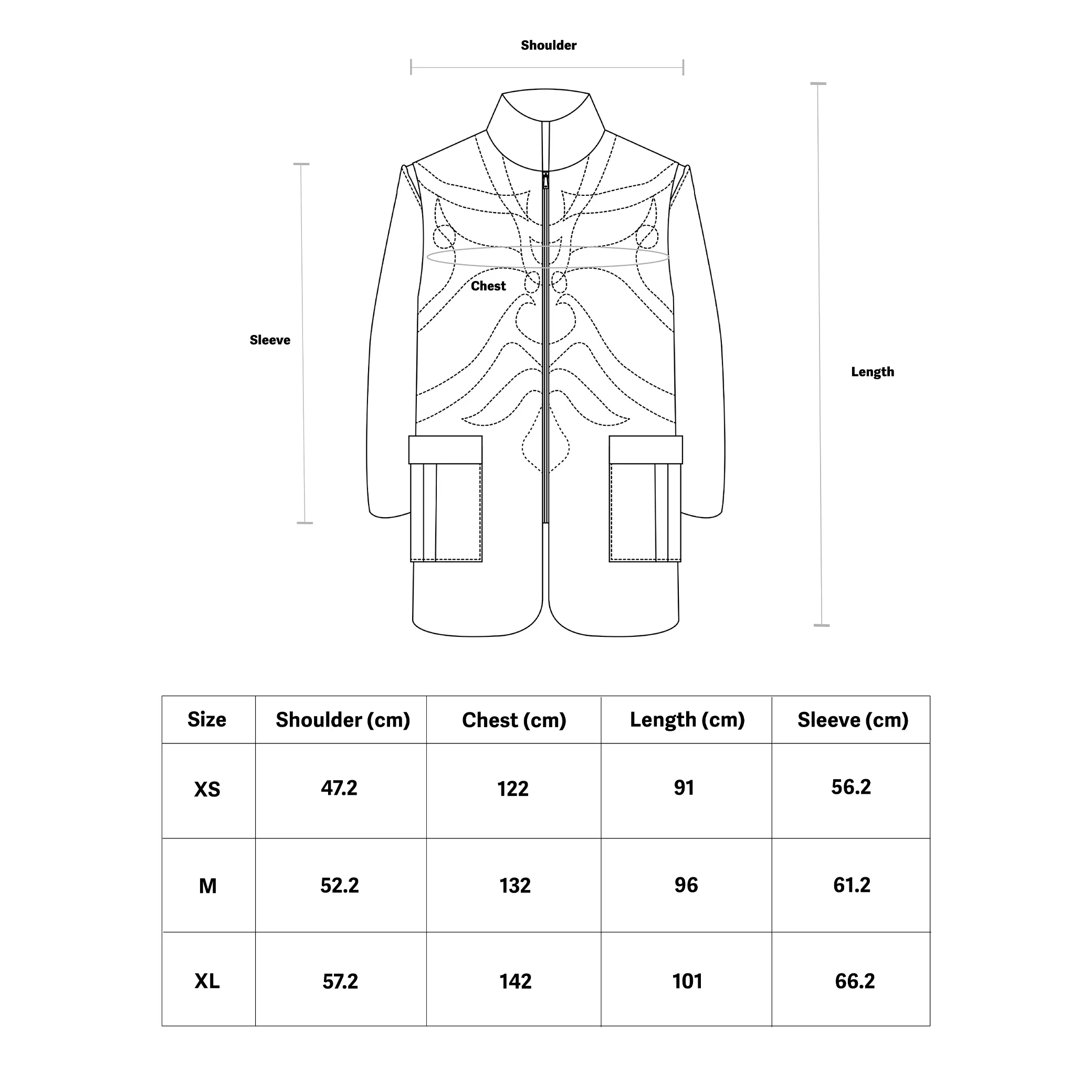 Kabuki Face Mask Quilted Vest