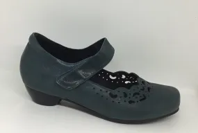 Klouds Daintree Jade Leather Orthotic Friendly Heel