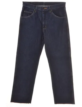 Label Straight Leg  Men's Cropped Jeans