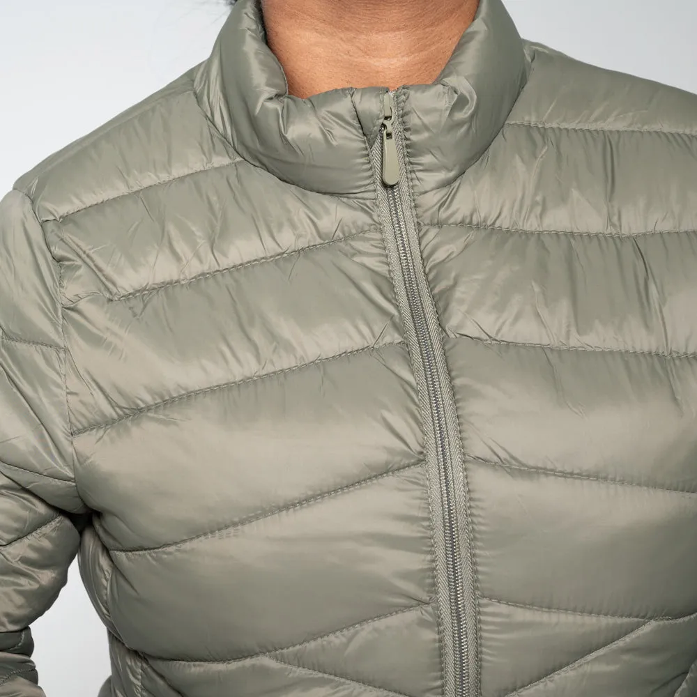 Ladies Fatigue Puffer Jacket