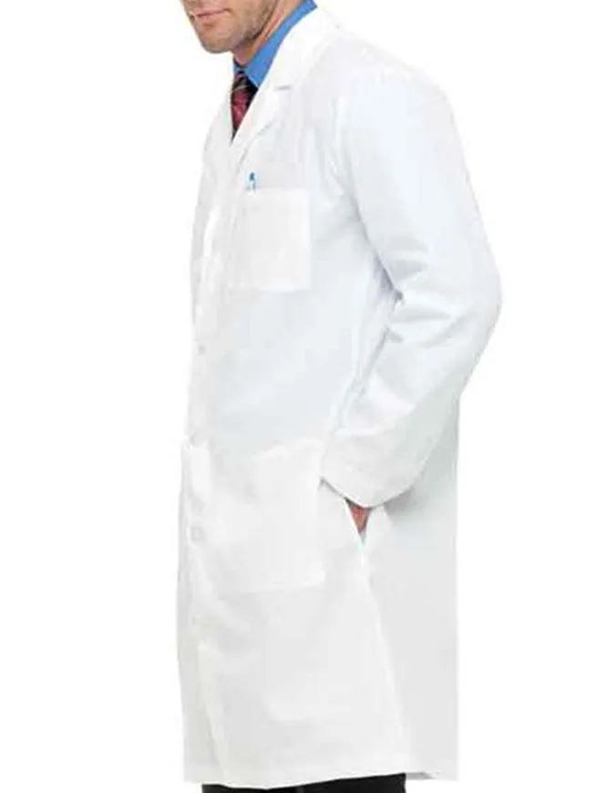 Landau Men's 41.5 inch Three Pocket Full Length Medical Lab Coat