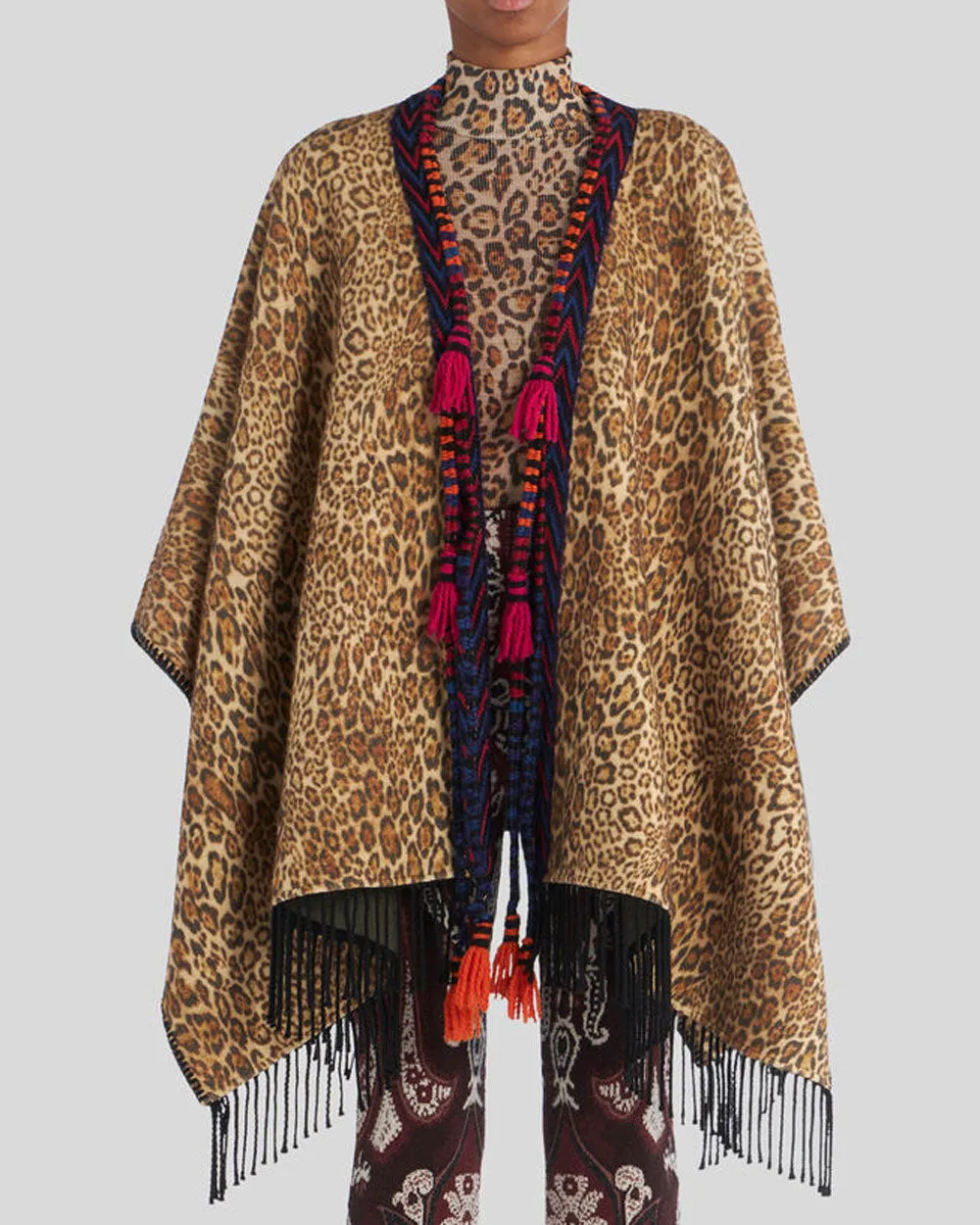 Leopard Mantella Fringed Cape