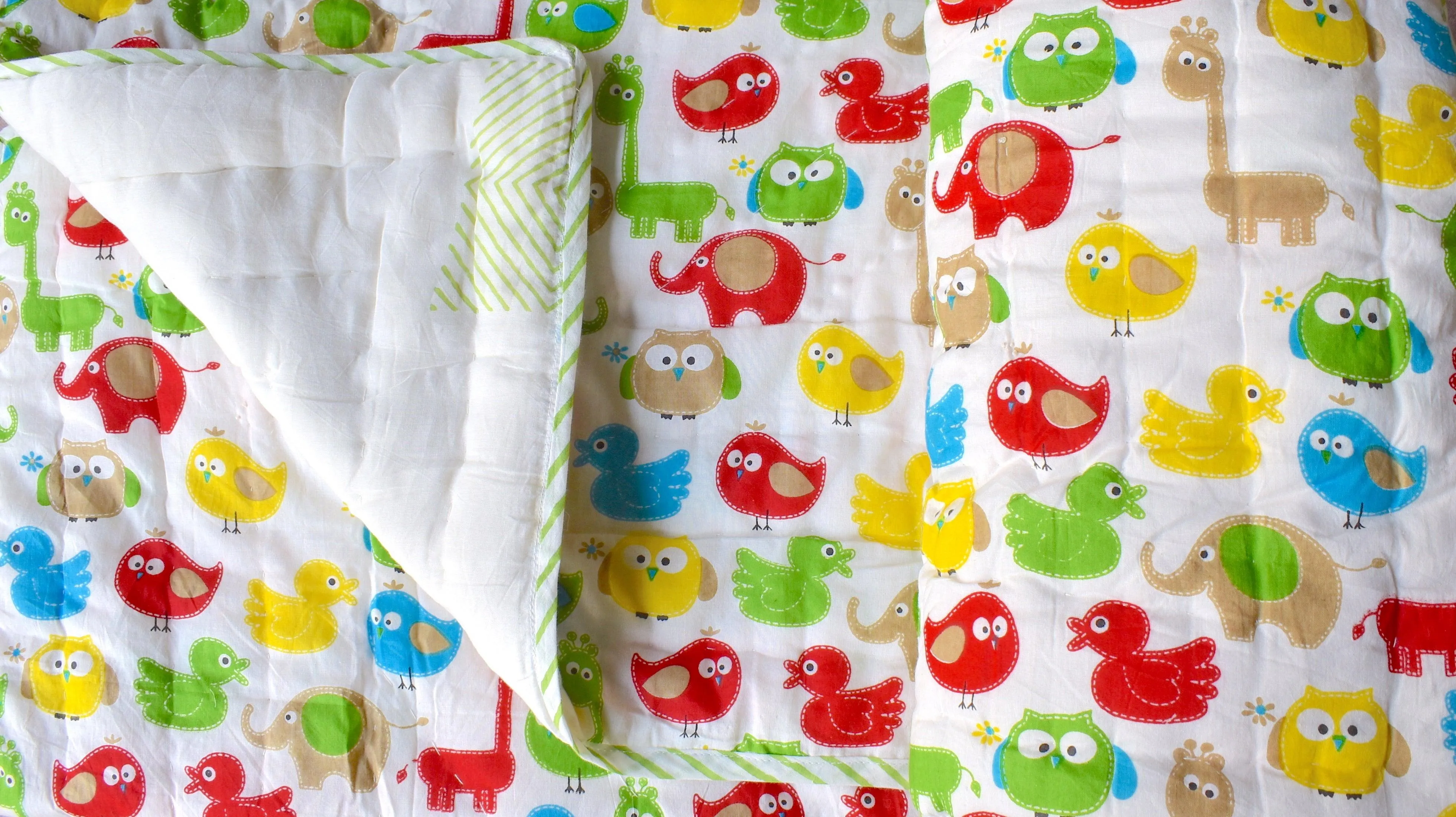 Little Zoo - Reversible Quilt