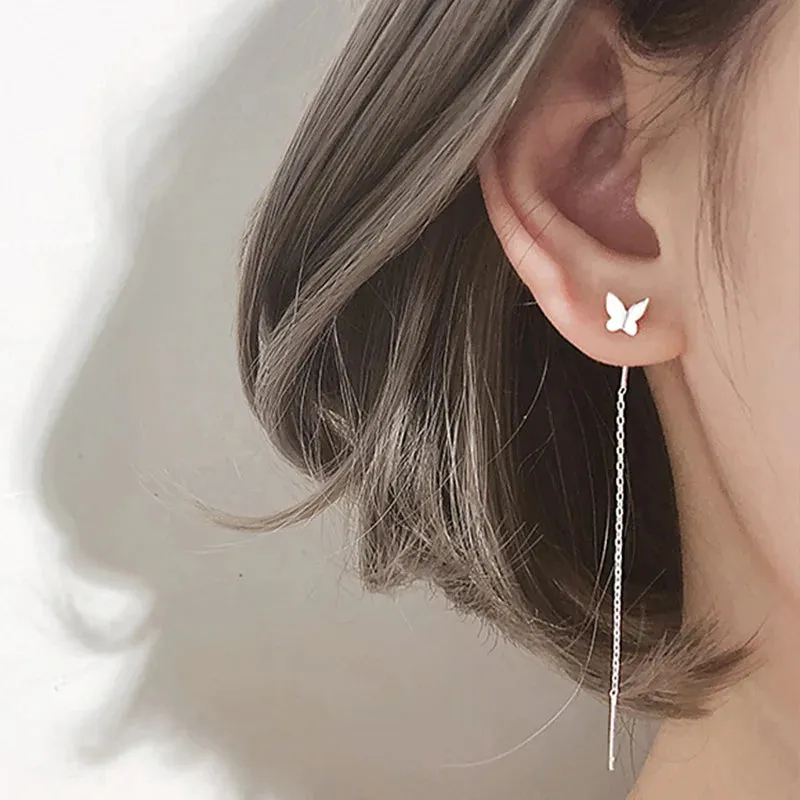 Long Tassel Elegant Women Earring