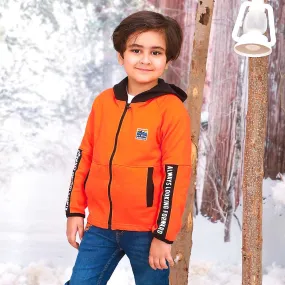 Looking Forward Jacket For Boys - Orange