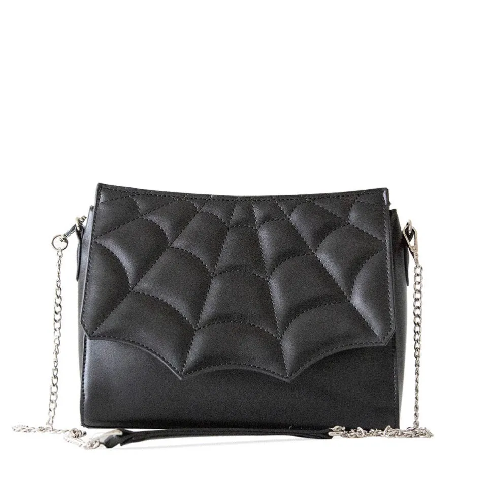 Mabris Spiderweb Purse by Banned Apparel