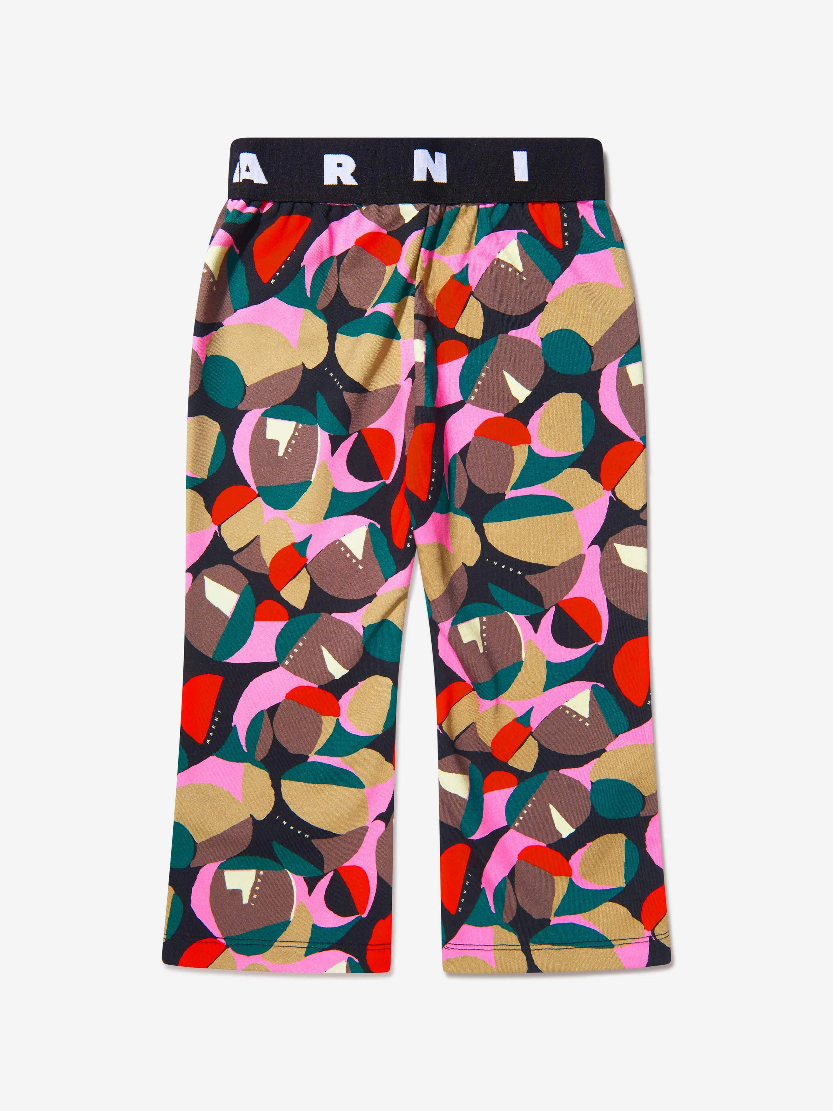 MARNI Girls Patterned Flared Joggers