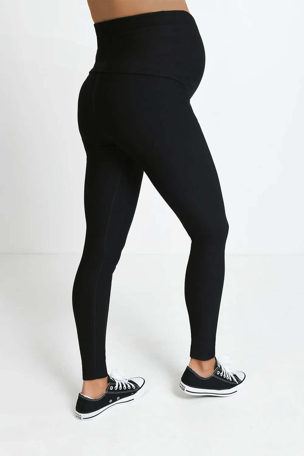 Maternity Winter Everyday Leggings - Black