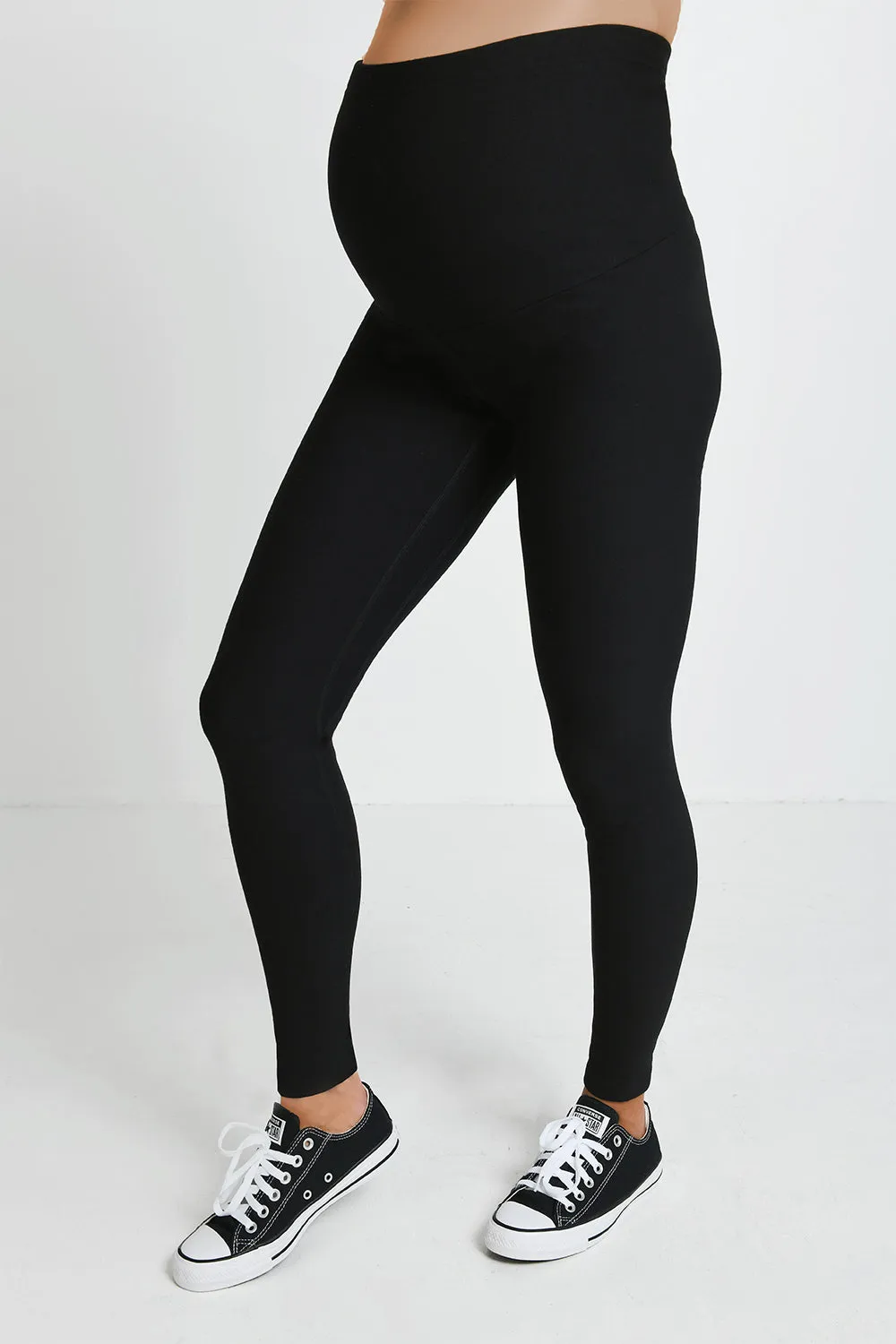 Maternity Winter Everyday Leggings - Black