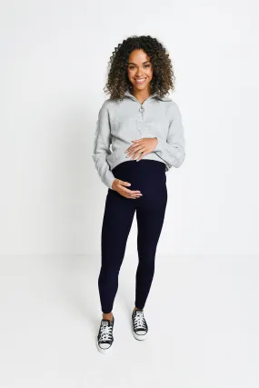 Maternity Winter Everyday Leggings - Vintage Navy