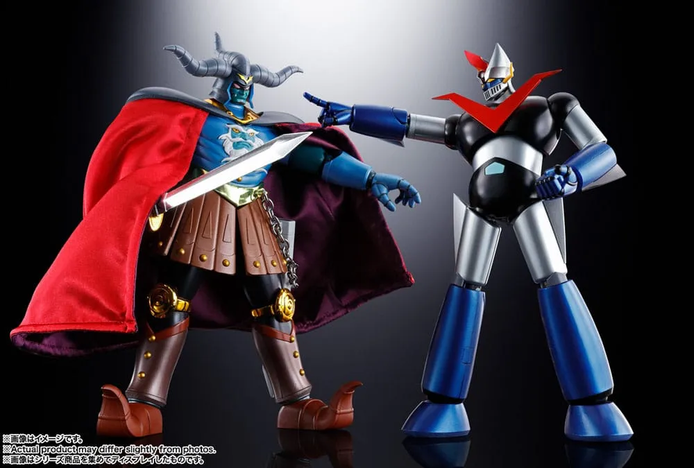 Mazinger Z Vs Ankoku Daishogun Soul Of Chogokin Diecast Action Figure Ankoku Daishogun 21 Cm