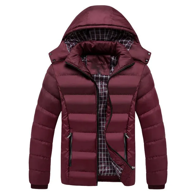 Men Winter Jacket Warm Male Coats Fashion