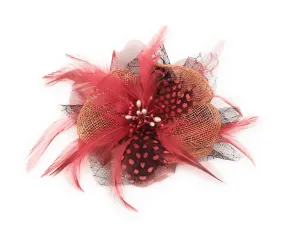 Men's Fashion Lapel Flower- Flower5 Red