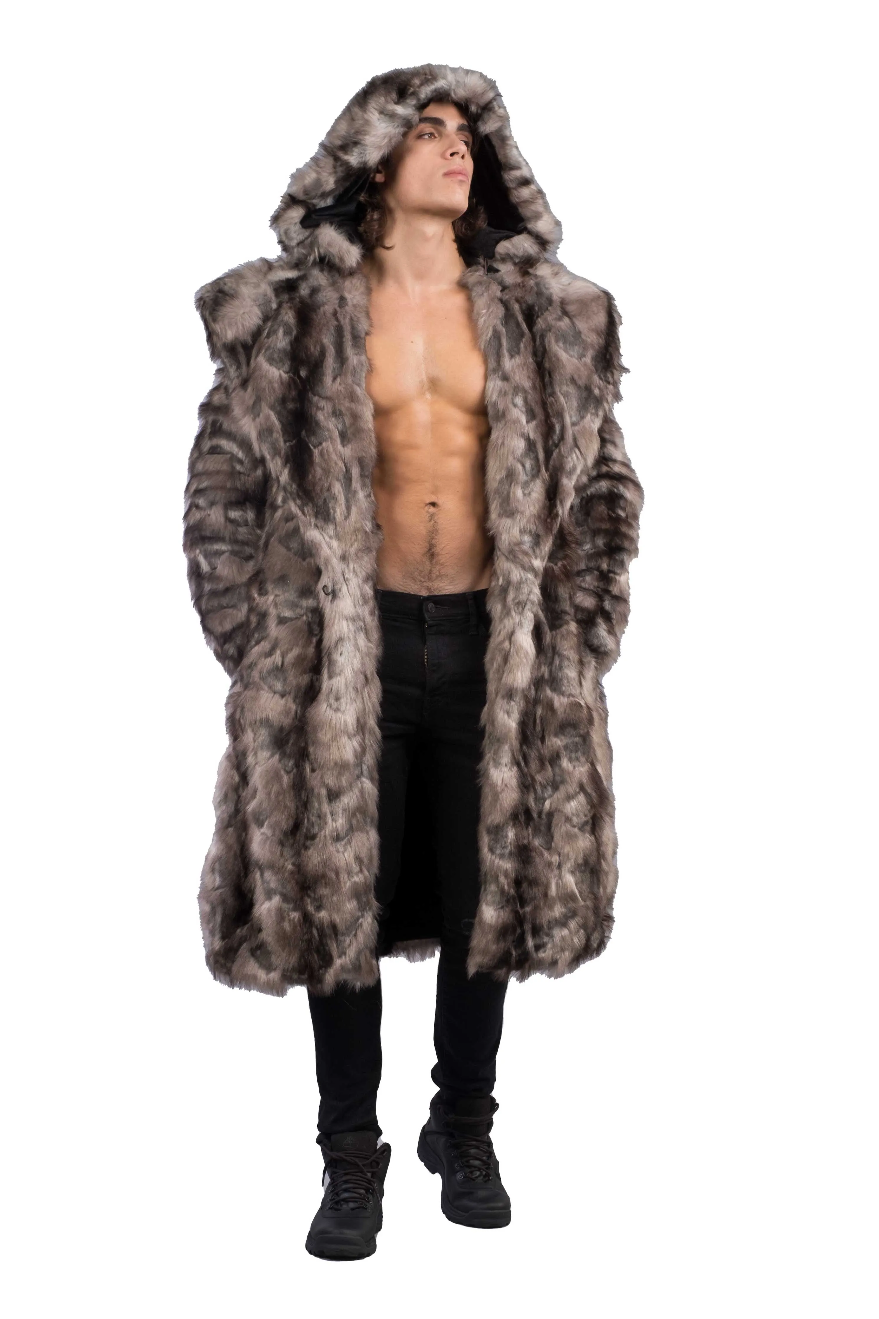 Men's Vandal Coat in "Fenrir"