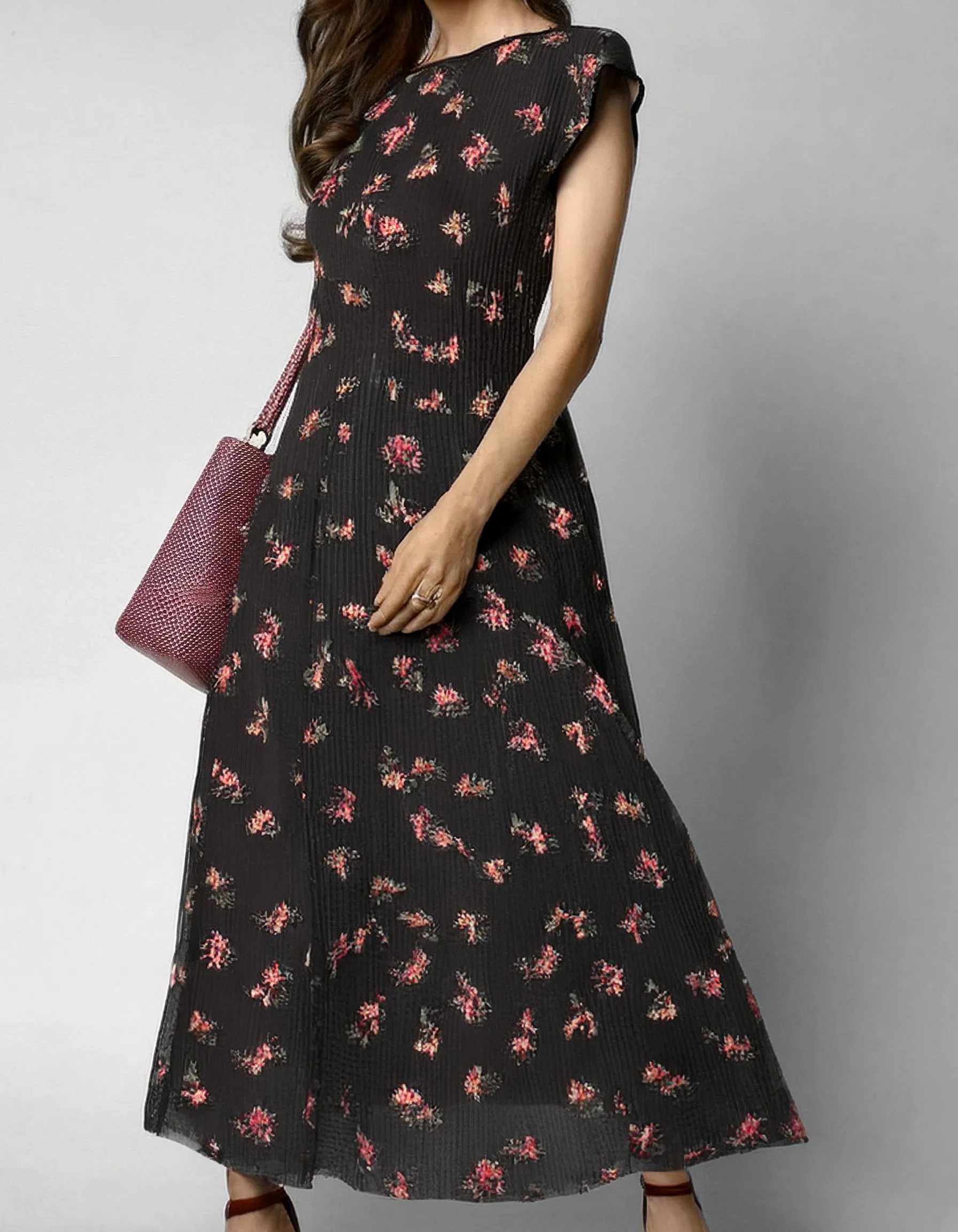 Midnight Garden Maxi Dress