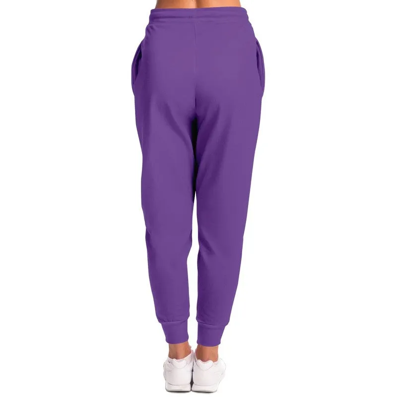 Midtone Violet Joggers | Unisex | with PLUS sizes | C60M80Y0K0