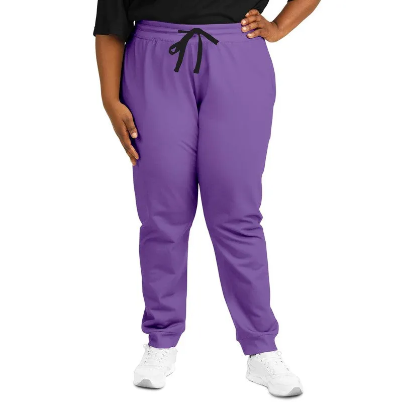 Midtone Violet Joggers | Unisex | with PLUS sizes | C60M80Y0K0